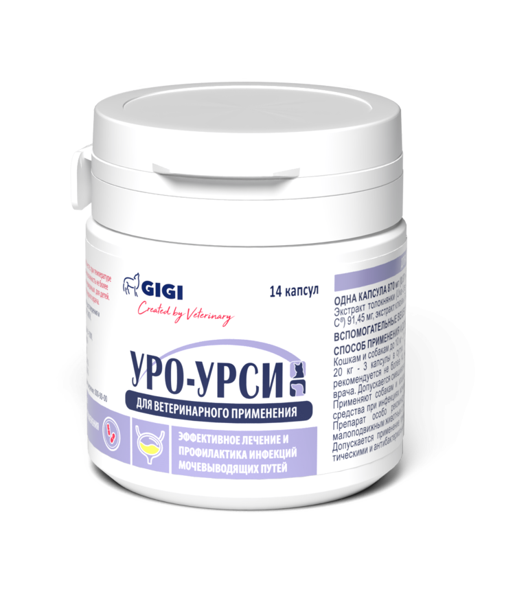 УРО-УРСИ (URO-URSI) Капсулы (14 шт) GiGi - фото