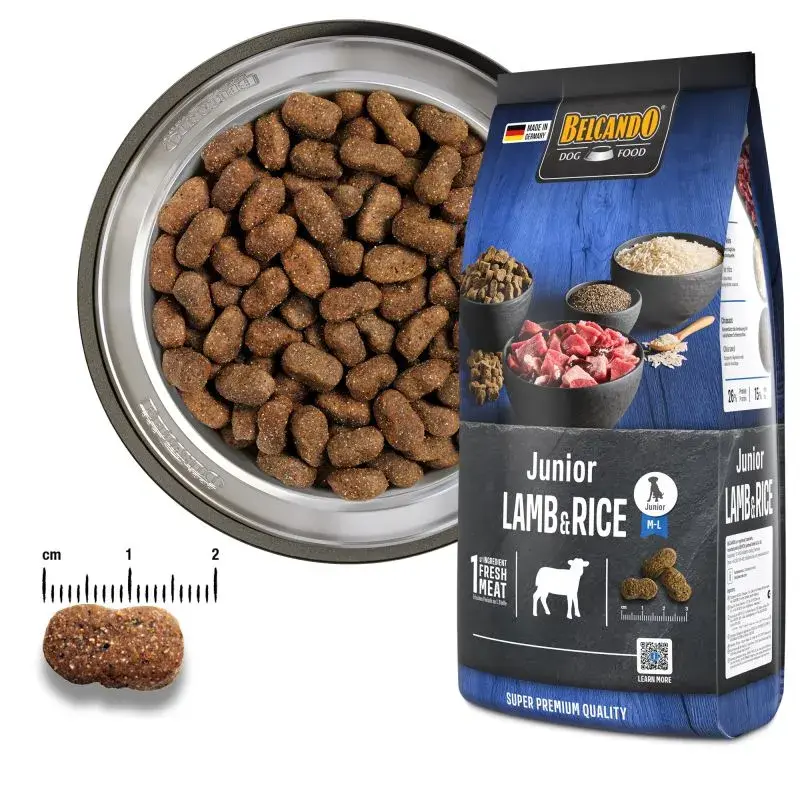 BELCANDO JUNIOR LAMB & RICE (12,5 кг) с ягненком и рисом для щенков - фото4