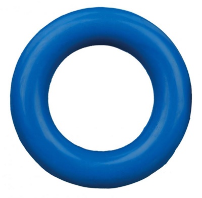 TRIXIE Natural Rubber Toy Ring Кольцо литое из натуральной резины, 9 см - фото