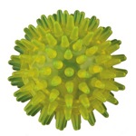 TRIXIE Flashing Hedgehog, Thermoplastic Rubber Мячик-ёжик, мигающий (5 см) - фото