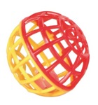 TRIXIE Rattling Ball Пластиковый шарик с погремушкой, для птиц - фото