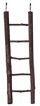 TRIXIE Ladder, natural wood Лесенка для птиц, натуральное дерево, 26 см - фото