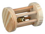 TRIXIE Игрушка для грызунов, барабан с колокольчиком (5 х 7 см) - фото