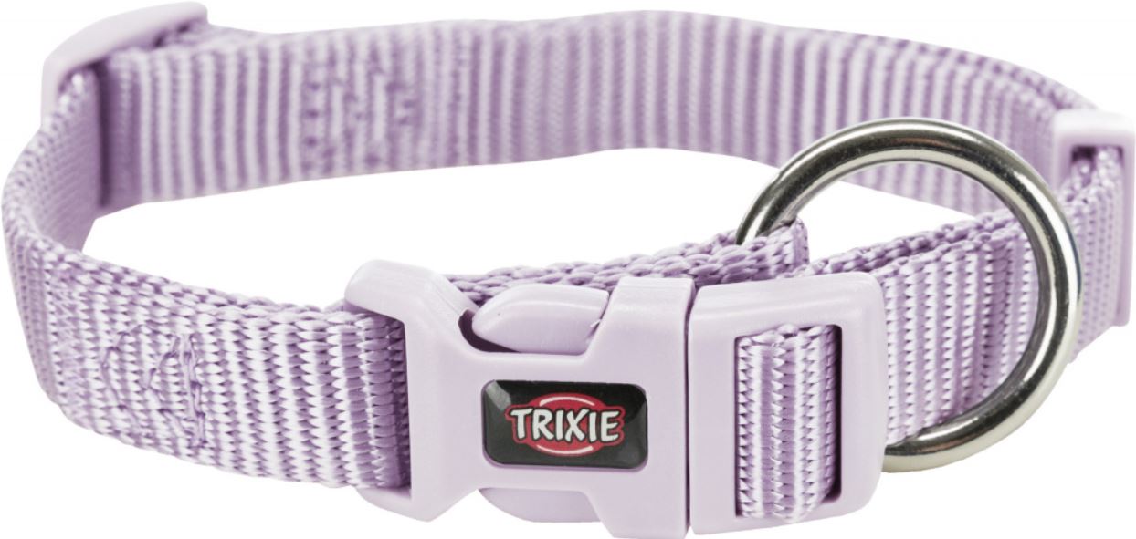 TRIXIE Premium Collar Ошейник, размер M-L (светло-сиреневый) - фото