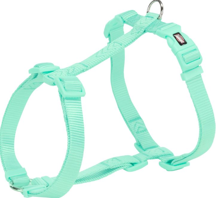 TRIXIE Premium H-Harness Шлейка для собак, размер S-М (мята) - фото