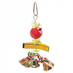 TRIOL Ветка с фруктами - игрушка для птиц (16/19 х 7,5 см) - фото