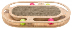 TRIXIE Когтеточка в деревянной рамке с шариками (46 х 4 х 25 см) - фото