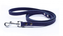 GRIPALLE Поводок Бест кожаный (14-135S, фиолетовый) - фото