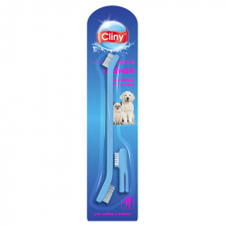 CLINY Зубная щётка + массажер для десен (Экопром) - фото