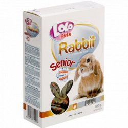 LOLO PETS SENIOR RABBIT (400 г) Полнорационный корм для пожилых кроликов - фото