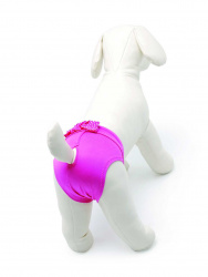 CAMON Трусики из микрофибры для собак розовые (25-30 см) - фото