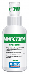 МИГСТИМ (спрей 100 мл) АВЗ (Мирамистин + сукцинат хитозана) - фото