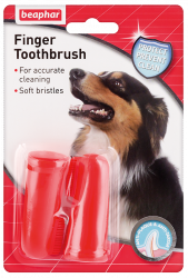 BEAPHAR Finger Toothbrush (2 шт) Зубная шетка-напальчник - фото