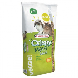 VERSELE-LAGA Crispy Muesli Rabbits (20 кг) Смешанный корм для кроликов - фото