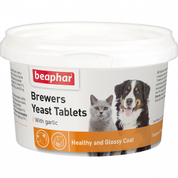 BEAPHAR Brewers Yeast Tablets With Garlic БРЕВЕРС (250 табл) - фото