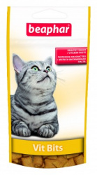 BEAPHAR Vit-Bits (35 г) Подушечки для кошек, с витаминной пастой - фото