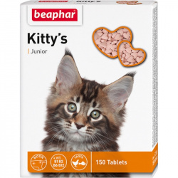 BEAPHAR Kitty’s Junior (150 табл) Витаминизированное лакомство для котят - фото