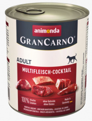 ANIMONDA GRAN CARNO ADULT (800 г) Мультимясной коктейль, для взрослых собак - фото