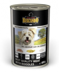 BELCANDO BEST QUALITY MEAT WITH NOODLES (400 г) Отборное мясо с лапшой - фото