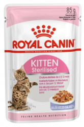 ROYAL CANIN Kitten Sterilised in Jelly (85 г) кусочки в желе - фото