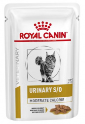 ROYAL CANIN Urinary S/O Moderate Calorie Уринари кусочки в соусе (85 г) - фото