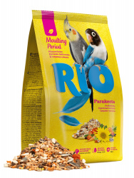 RIO Корм для средних попугаев. Рацион в период линьки (500 г) - фото