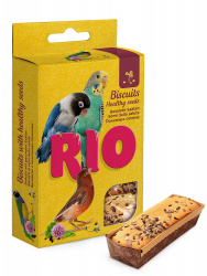 RIO Бисквиты для всех видов птиц с полезными семенами (35 г) - фото
