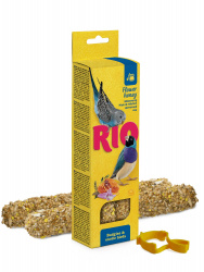 RIO Палочки для волнистых попугайчиков и экзотов с медом (2 x 40 г) - фото