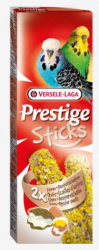 VERSELE-LAGA Prestige Sticks (2х30 г) Лакомство для волнистых попугаев с яйцом и устричными раковинами - фото