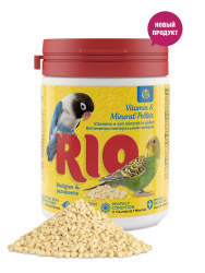 RIO Витаминно-минеральные гранулы для волнистых и средних попугаев (120 г) - фото
