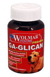 WOLMAR WINSOME Pro Bio GA-GLICAN (180 табл) Синергический хондропротектор для щенков и собак - фото