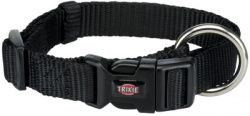 TRIXIE Premium Collar Ошейник, размер S-M (черный) - фото
