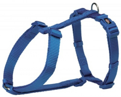 TRIXIE Premium H-Harness Шлейка для собак, размер S-М (синий) - фото
