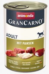 ANIMONDA GRAN CARNO ADULT (400 г) С рубцом, для взрослых собак - фото