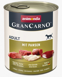 ANIMONDA GRAN CARNO ADULT (800 г) С рубцом, для взрослых собак - фото