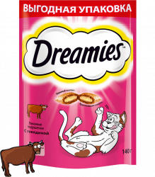  DREAMIES подушечки с говядиной (140 г) - фото