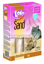 LOLO PETS Chinchilla Lolo Sand Песок для шиншилл (1500 г) - фото