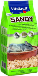 VITAKRAFT Chinchilla Sandy Special (1 кг) Нежный вулканический песок для шиншилл - фото