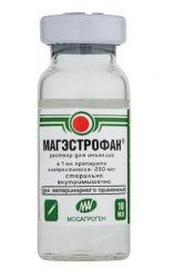МАГЭСТРОФАН (Клопростенол 0,25 мг) раствор для инъекций (10 мл) МАГ - фото