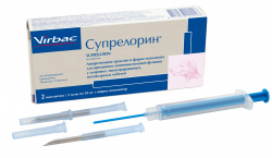 СУПРЕЛОРИН 4.7 мг (1 имплант 50 мг без аппликатора) Virbac (Деслорелин) - фото