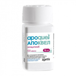 АПОКВЕЛ APOQUEL (Оклацитиниб) таблетки (16 мг х 100 шт) Zoetis - фото