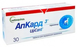 АПКАРД (Торасемид) 3 мг (упаковка 30 табл) Vetoquinol - фото