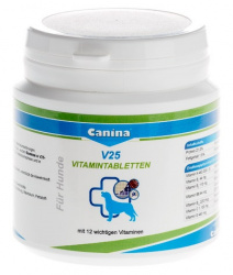 CANINA V25 Vitamintabletten (100 г/30 табл) - фото