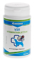 CANINA V25 Vitamintabletten (200 г/60 табл) - фото