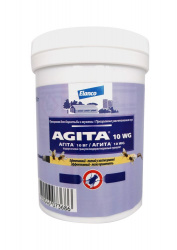 АГИТА AGITA 10 WG (Тиаметоксам) Водорастворимый гранулят для борьбы с мухами (100 г) Elanco - фото