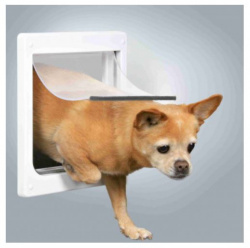 TRIXIE 2-Way Dog Flap XS-S Дверь для собак (2 функции) - фото