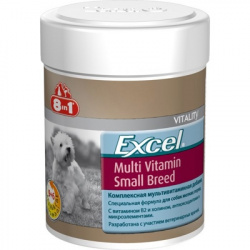 8in1 EXCEL Multi Vitamin Small Breed (70 табл.) - фото