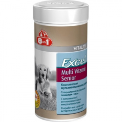 8in1 EXCEL Multi Vitamin for Senior Dogs (70 табл.) - фото