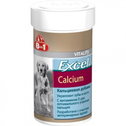 8in1 EXCEL CALCIUM (Ca + P + витамин D) Кальциум (155 табл.) - фото