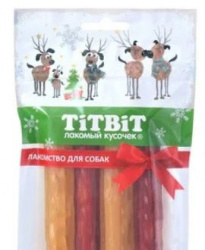 TiTBiT Новогодняя коллекция - Палочки мармеладные Red Snack (100 г) - фото